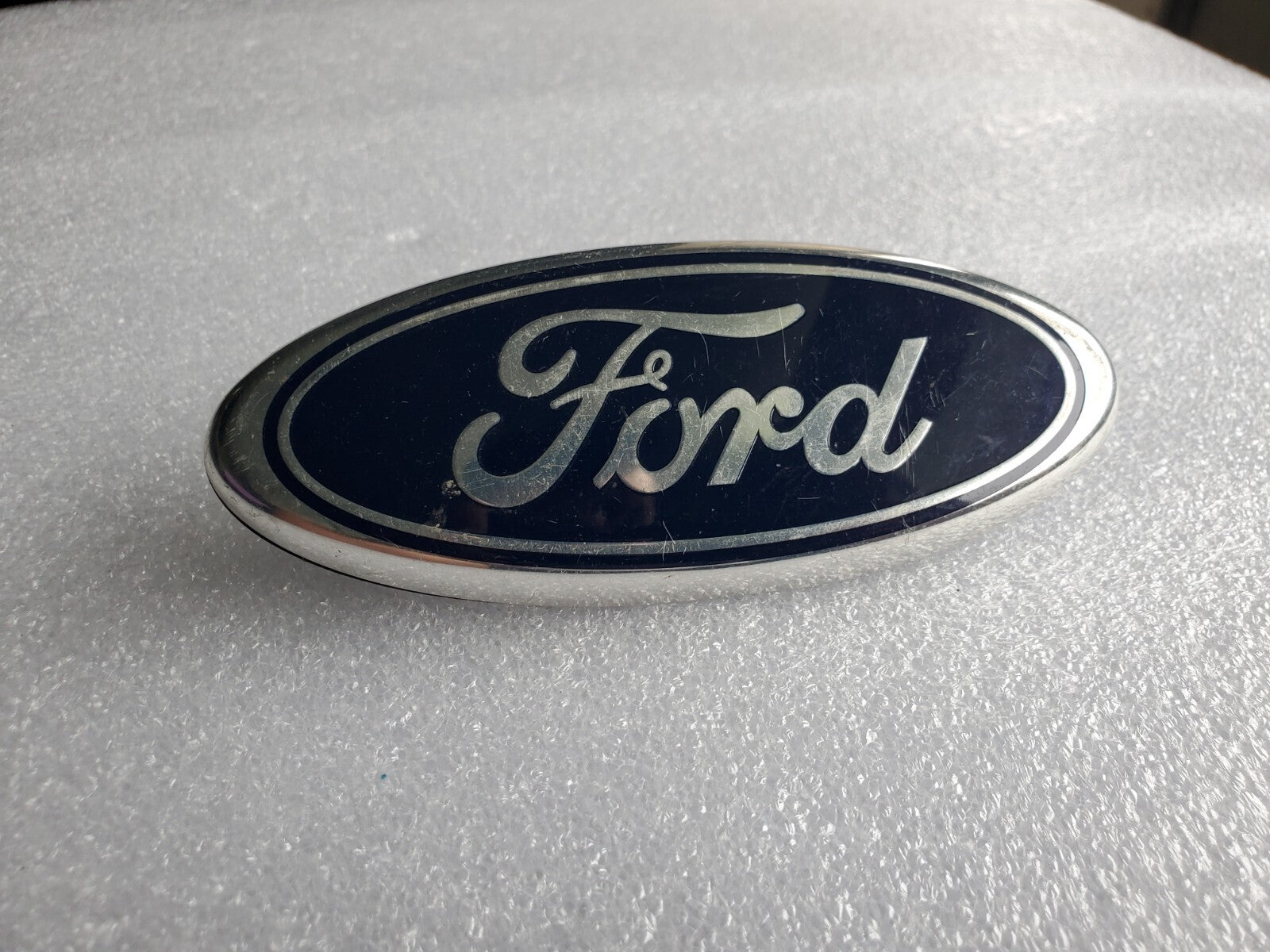 Ford Explorer hatch emblem badge logo decal 5.75" oval blue OEM Genuine 2L2
