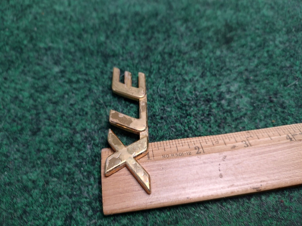 1998-2020 TOYOTA SIENNA BACK DOOR NAME PLATE NEW OEM 75443-08030 Gold 3S6