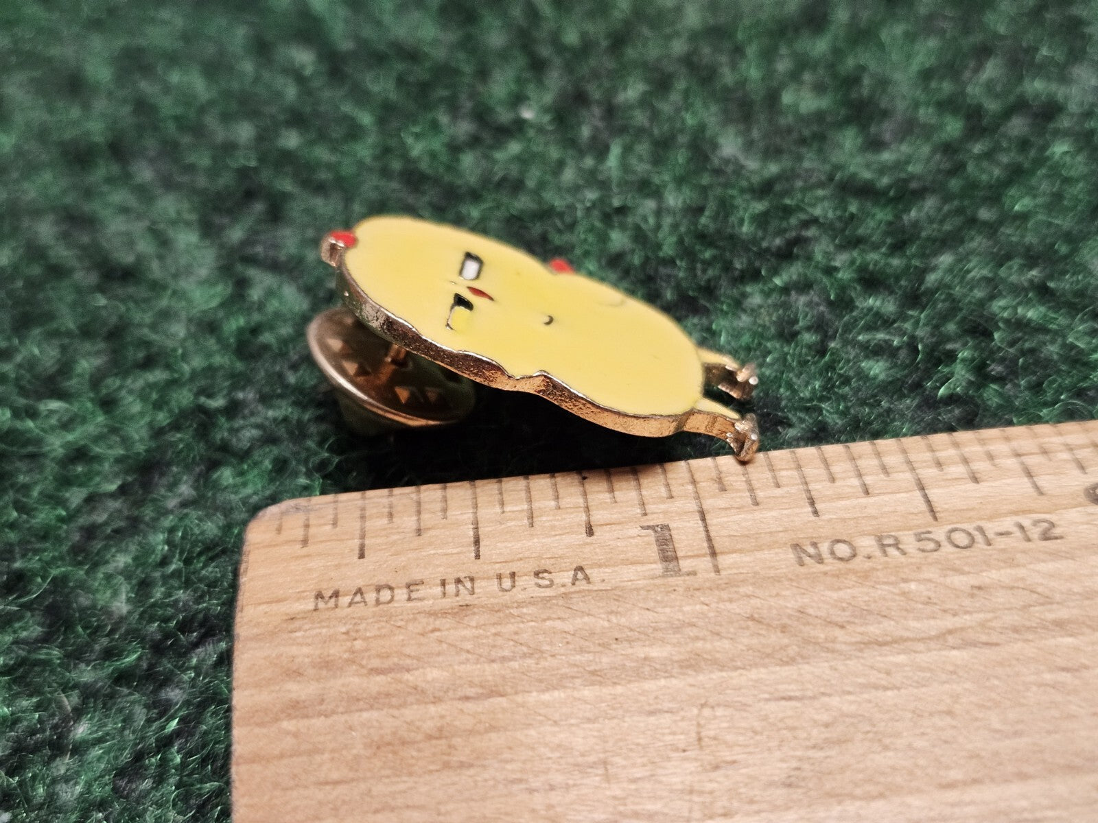 Angry Chicken Lapel Pin