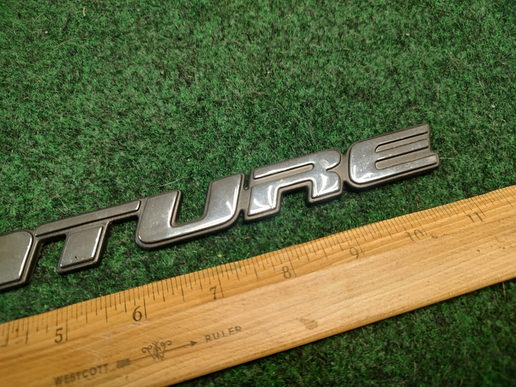 Chevy OEM 1997-2005 Venture Rear Emblem Badge Logo Nameplate Insignia 3S5