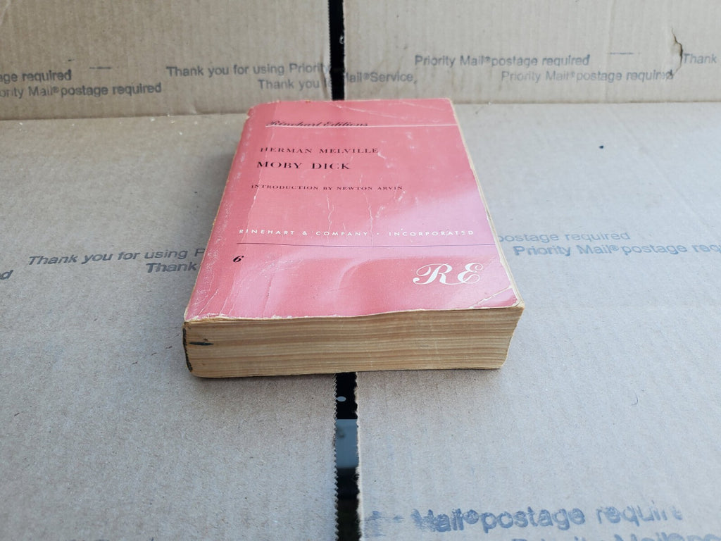 MOBY DICK - Herman Melville - Rinehart Editions - 9th Ed. 1957 - Paperback B8