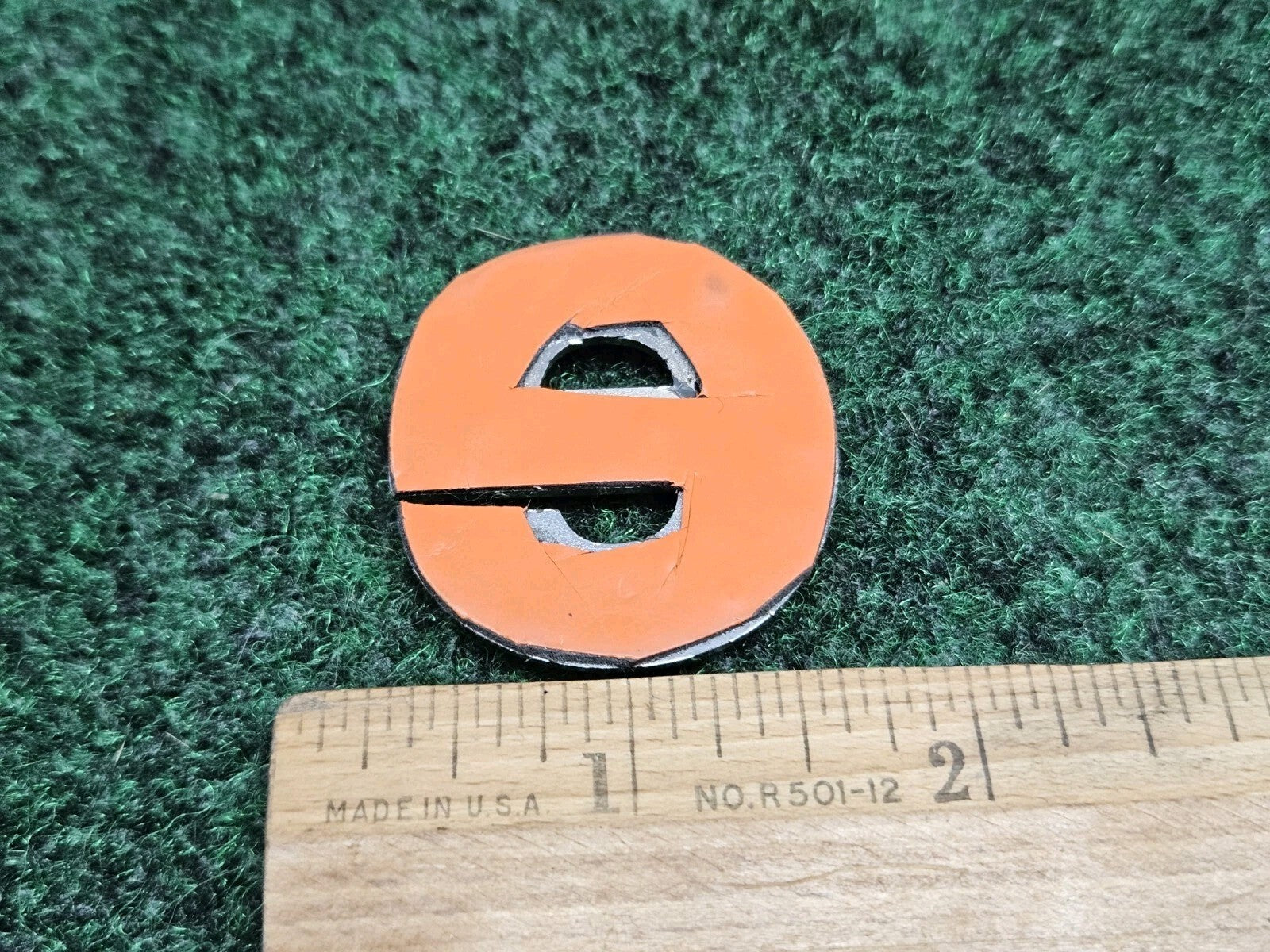 Jeep OEM "E" Chrome Hood Hatch Individual Letter Emblem Badge Logo Nameplate 7S8