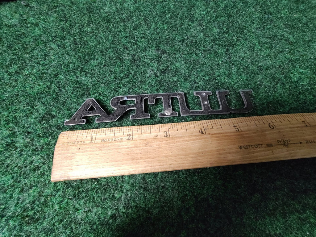 1991-2003 Buick Park Avenue Ultra Emblem Badge Nameplate Logo Script Vintage 7S1