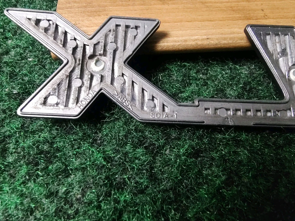 LX Chrome Plastic  Emblem Badge Logo Nameplate Name Plate Insignia 801a-1 1S6