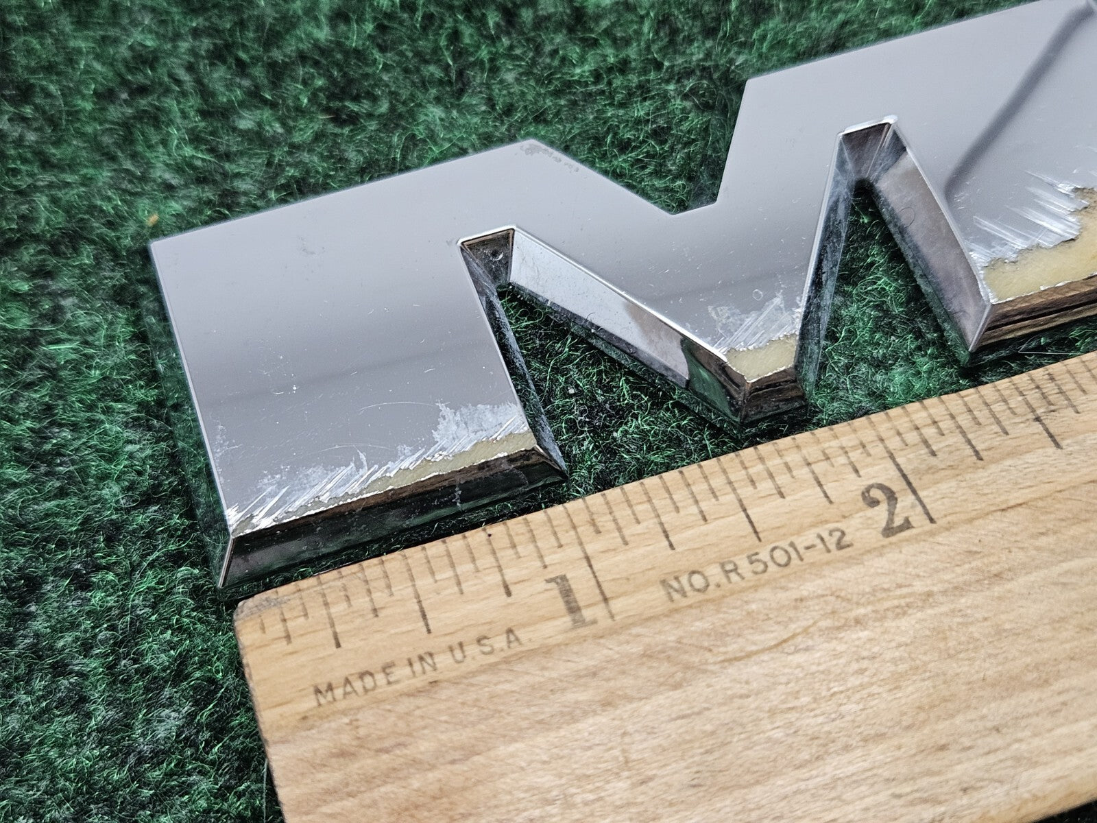 Dodge OEM 2009-2018 Ram "M" Door Letter Emblem Badge Logo Nameplate 3D M 2S6