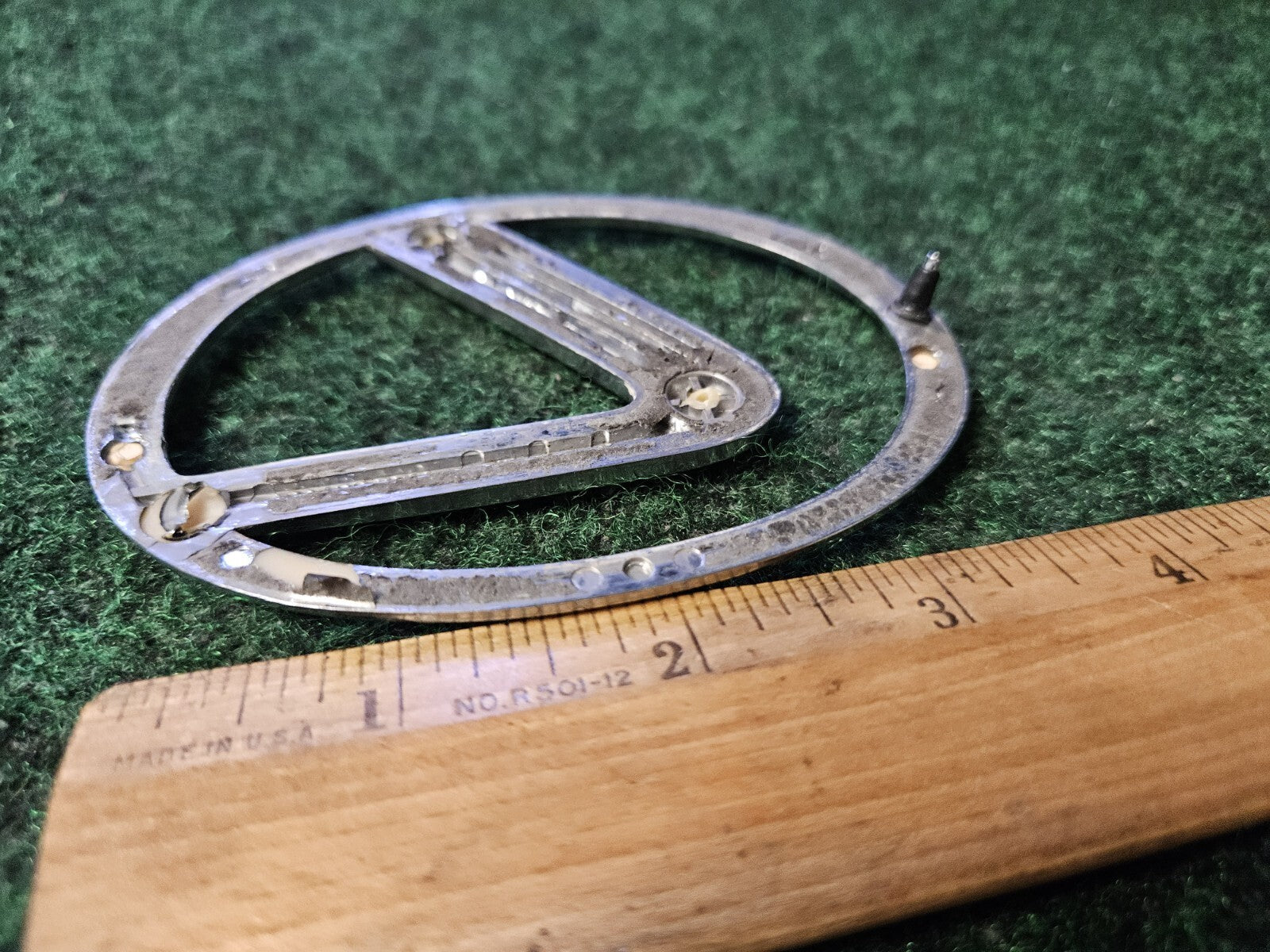 Lexus Chrome Badge Emblem Logo Name Plate OEM 7714 ABS 4M9