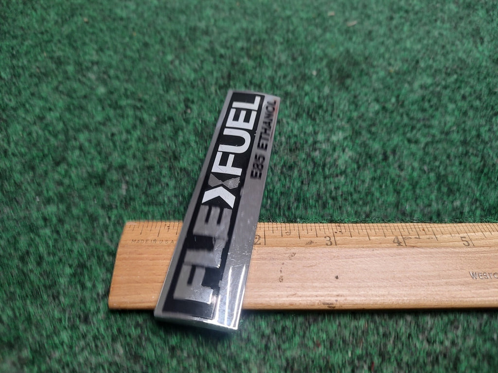 Chevy GMC GM OEM Flex Fuel E85 Ethanol Emblem Badge Logo Nameplate 15910900 3S4