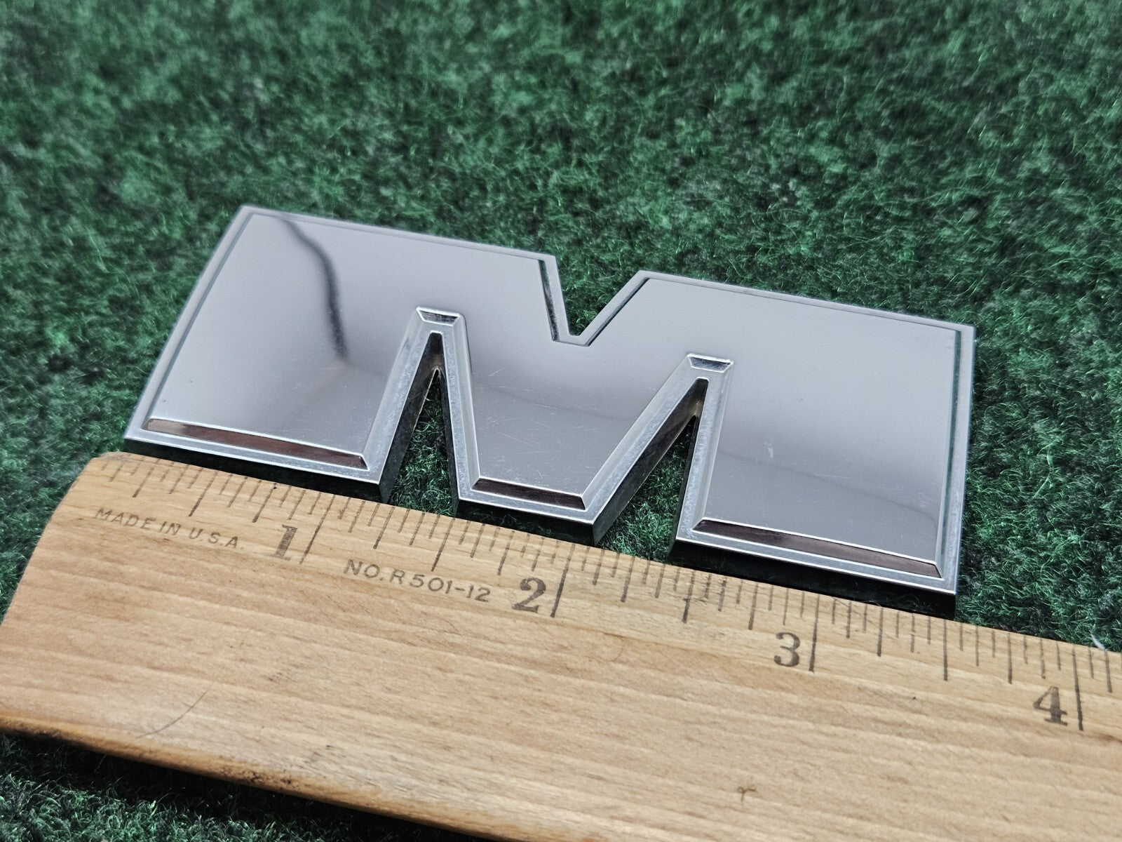 Dodge OEM 2009-2018 Ram "M" Door Letter Emblem Badge Logo Nameplate 3D 2S6