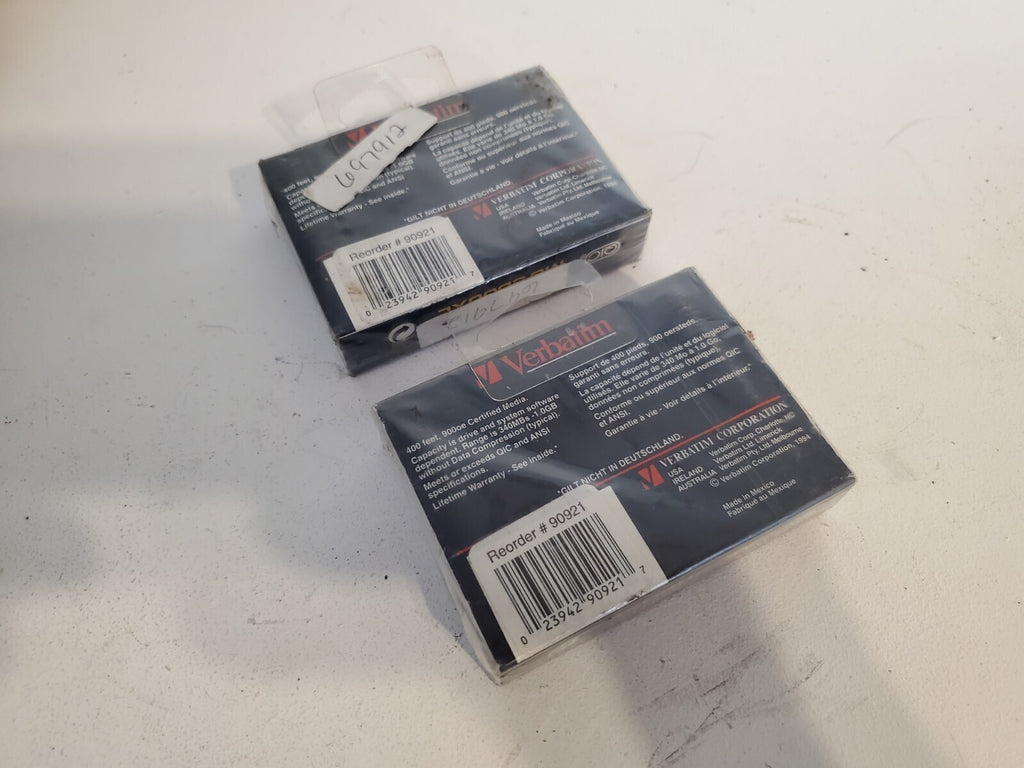 (2) Verbatim MC3000XL Minicartridge 400 ft (121.9 m) 90921 Microcartridge 5L3