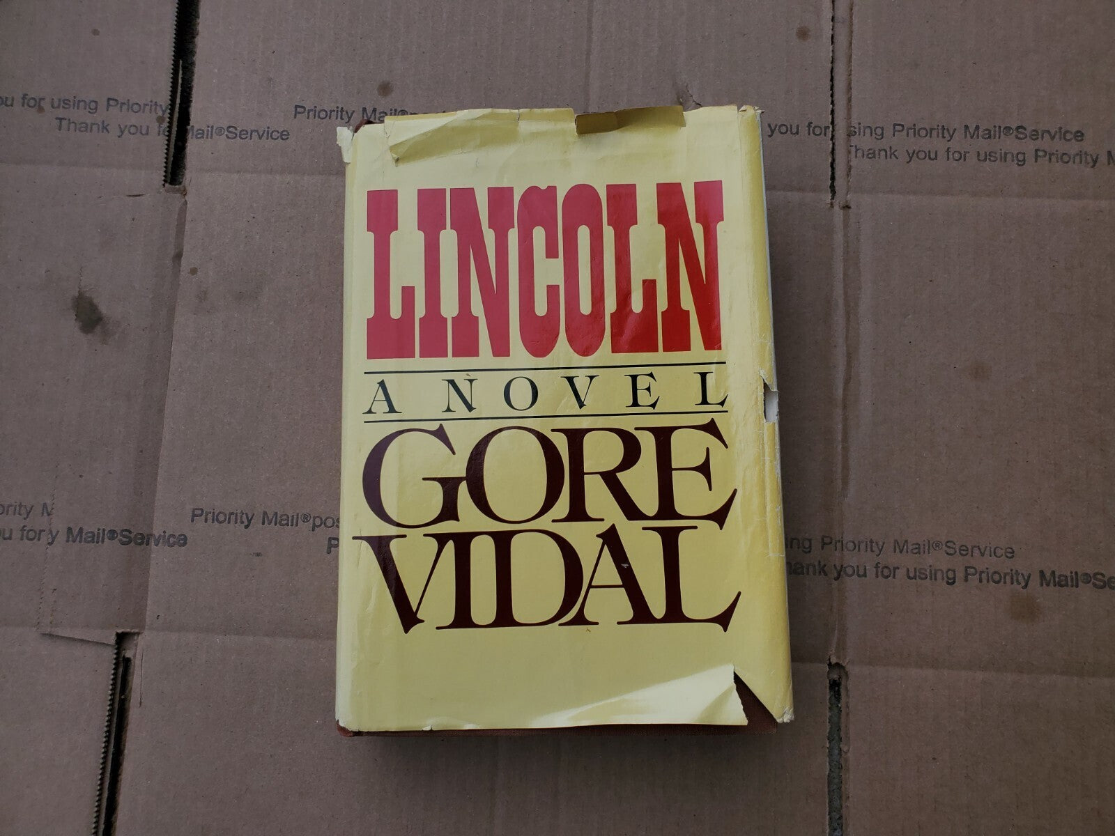 Lincoln: A Novel - Hardcover By Vidal, Gore  B6