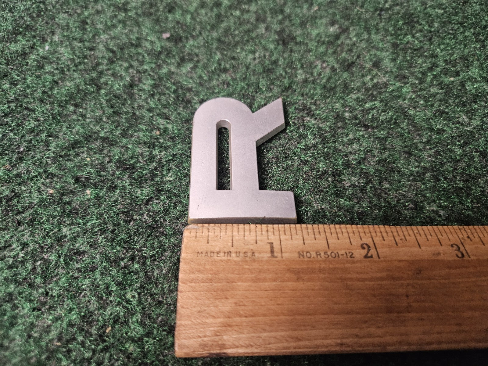 3D "R" Letter Badge Name Plate Fits Land Rover Range Rover 4S7