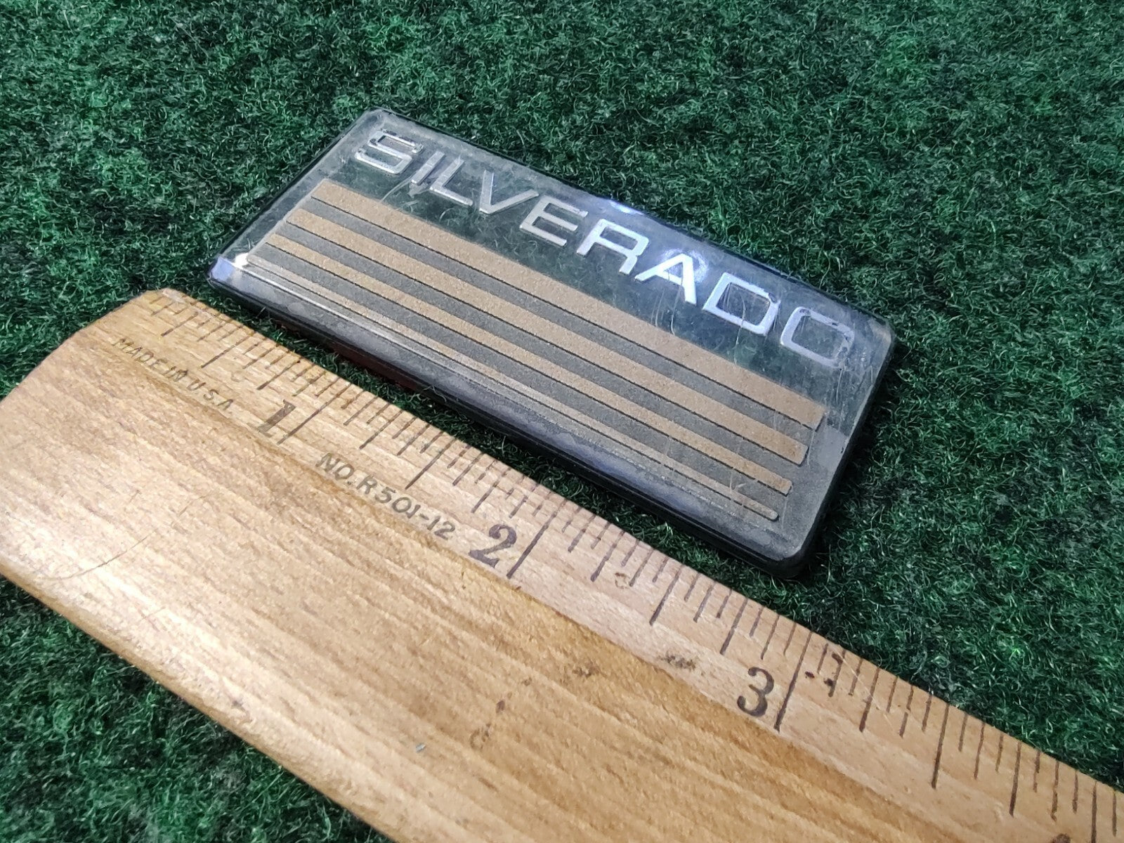 1990s SILVERADO Plastic Roof Panel Emblem OEM NAME PLATE 3S1