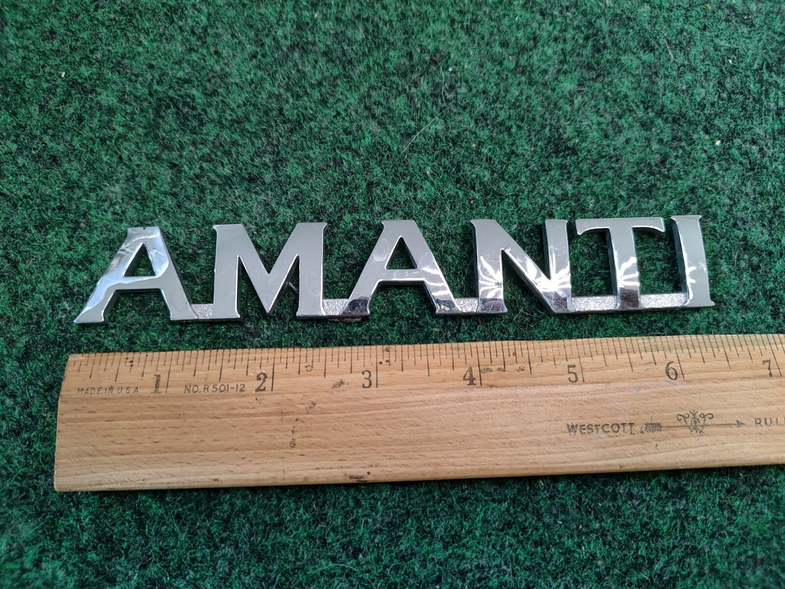 04 05 06 07 08 Kia Amanti Emblem Logo Letters Badge Trunk Rear Chrome OEM 1S5