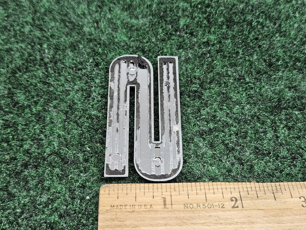 OEM "5" Chrome Individual Number Lettering Emblem Badge Logo Nameplate 3D 7S8