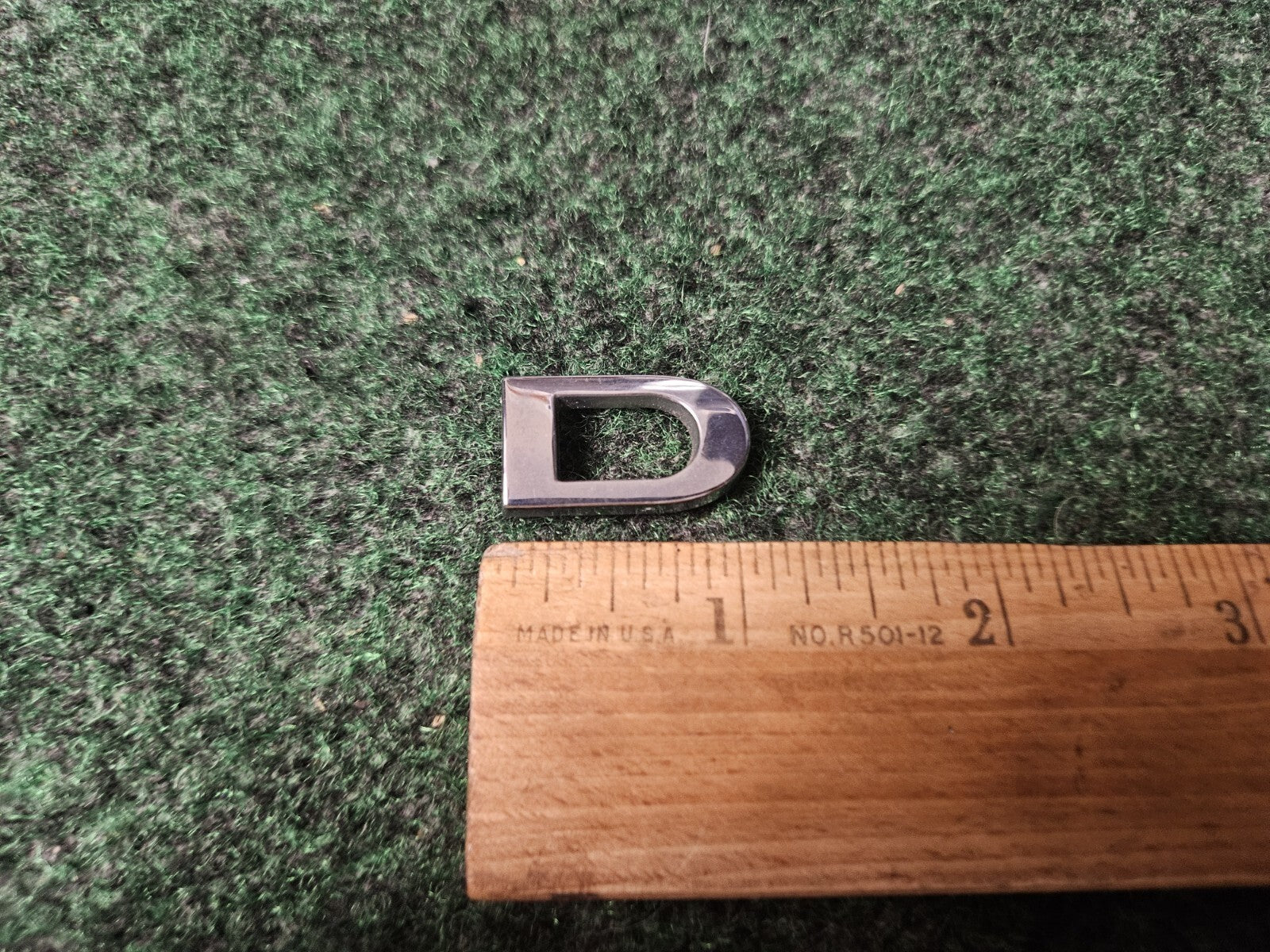 Chrysler Rear Emblem Logo Badge Letter D Chrome OEM 3L6