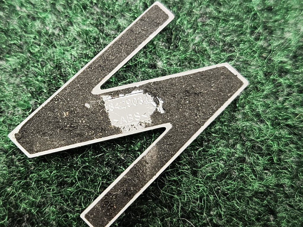 OEM "N" 3D Chrome Individual Letter Emblem Badge Logo Nameplate 7S8