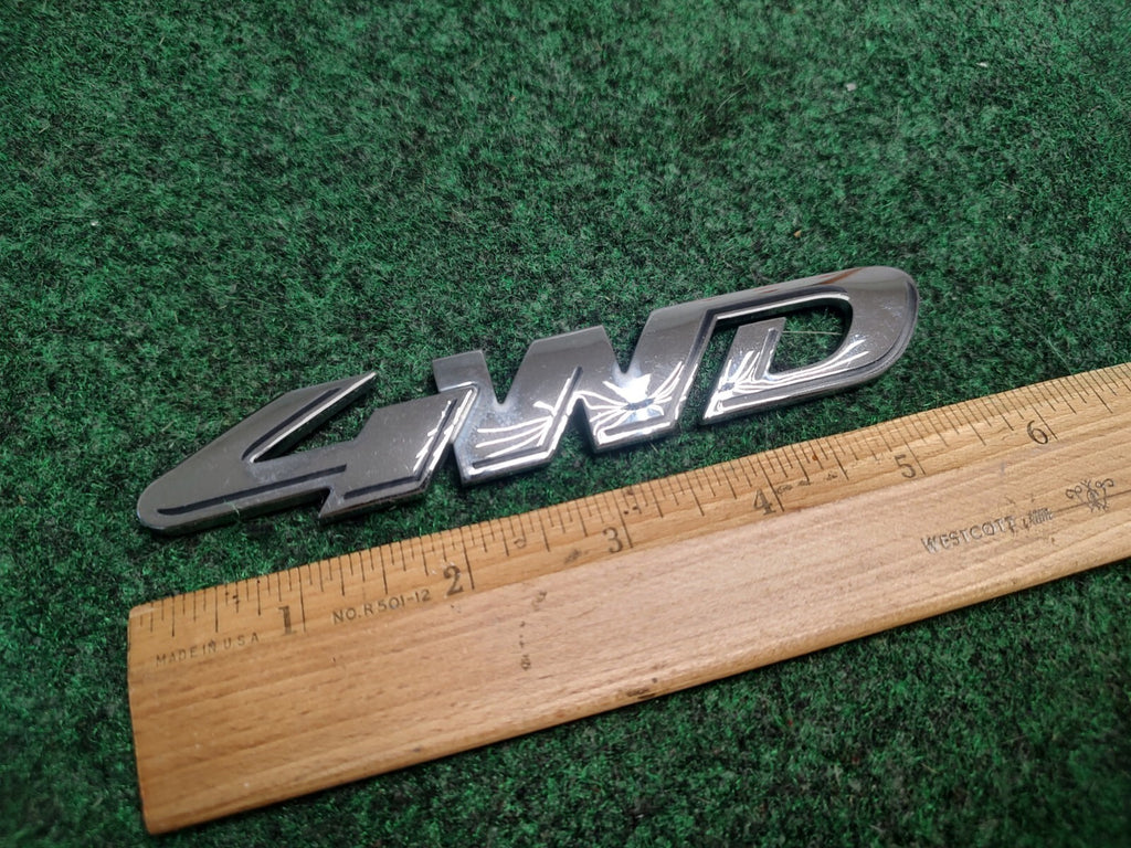 2008-2012 Ford Escape 4WD Emblem 8L84-7843156-DA OEM Badge 2S5