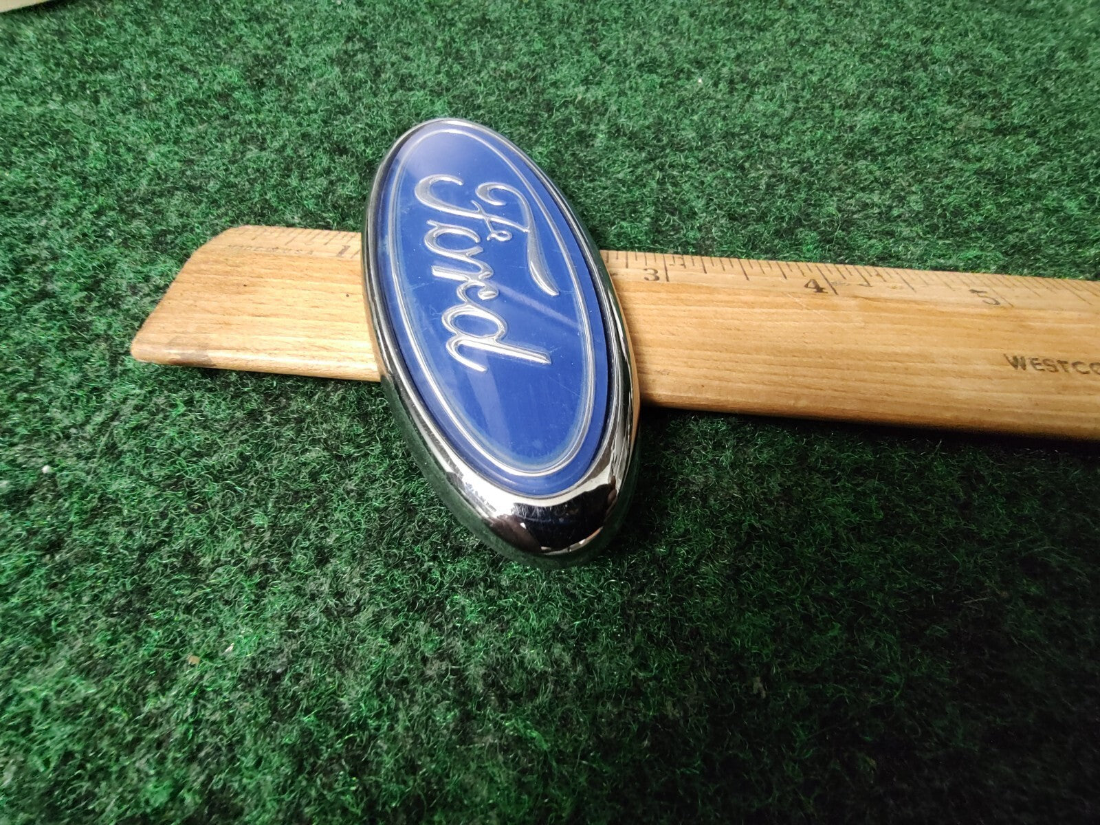 Ford 3.5" oval emblem badge decal logo Mustang Taurus OEM Factory Genuine 7L8