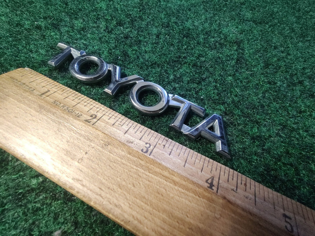 Toyota Avalon Rear Trunk Lid Emblem Name Plate 4.25'' Chrome OEM 7S3