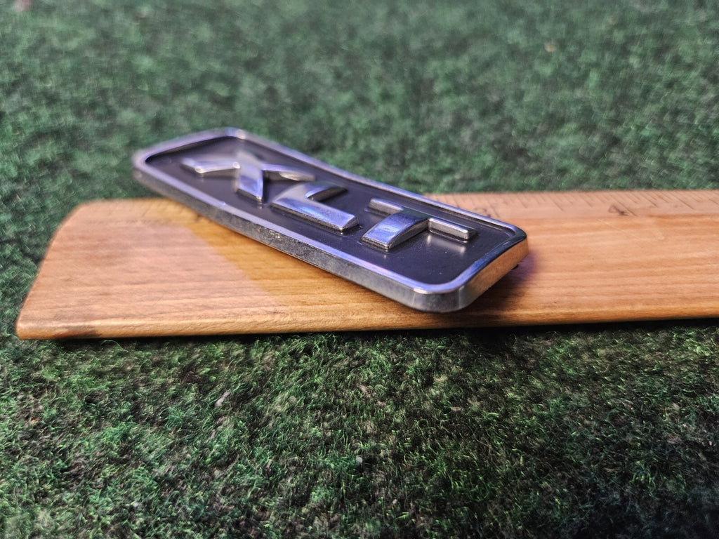 Ford Rear Chrome XLT NAMEPLATE Emblem Name Plate OEM 7L8Z-7842528-B 6L4