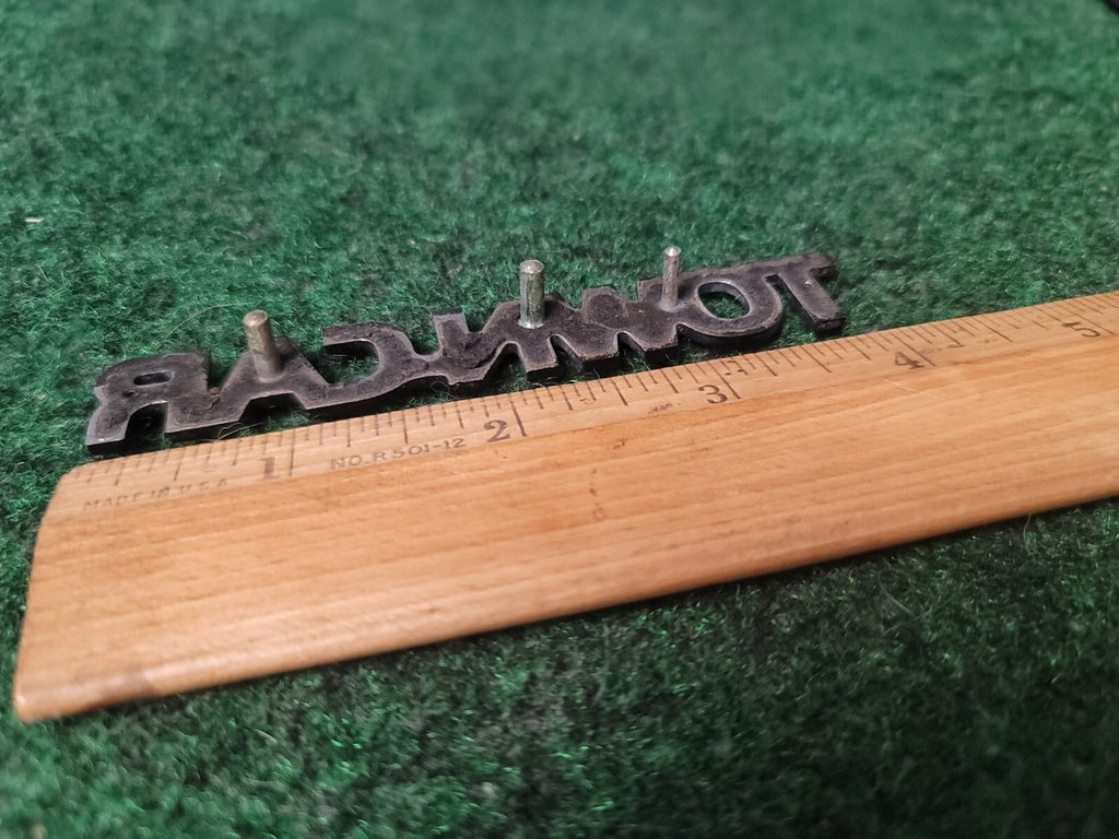 Lincoln OEM Town Car Chrome Plastic  Emblem Badge Logo Nameplate Name Plate 5S8
