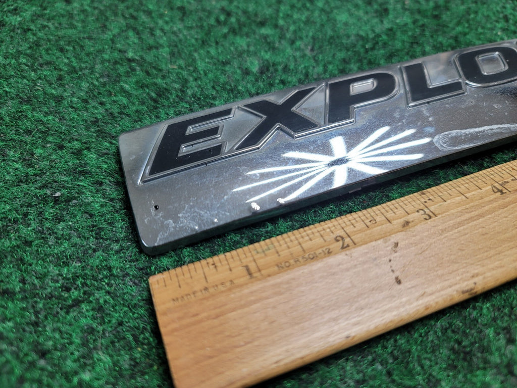 2006-2010 FORD EXPLORER XLT REAR HATCH EMBLEM OEM  6L24-7843156-BA 2M5