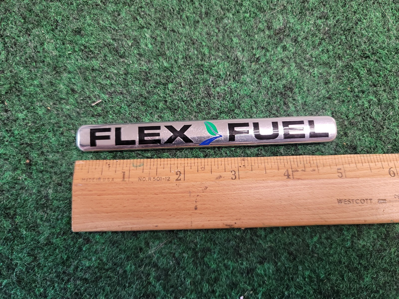 Ford OEM 2012-2016 Focus Flex Fuel Rear Trunk Emblem Badge Logo BE53-43156 1M5