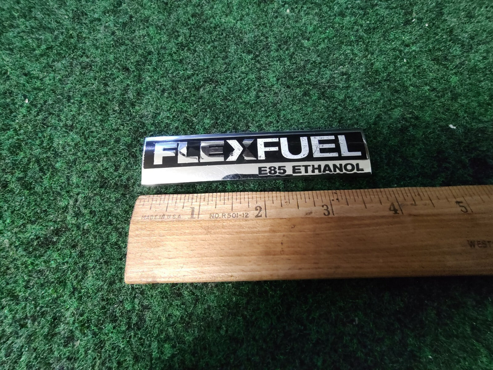Chevy Flex Fuel E85 Ethanol Emblem Badge Decal Chevrolet OEM 15910899 3S6