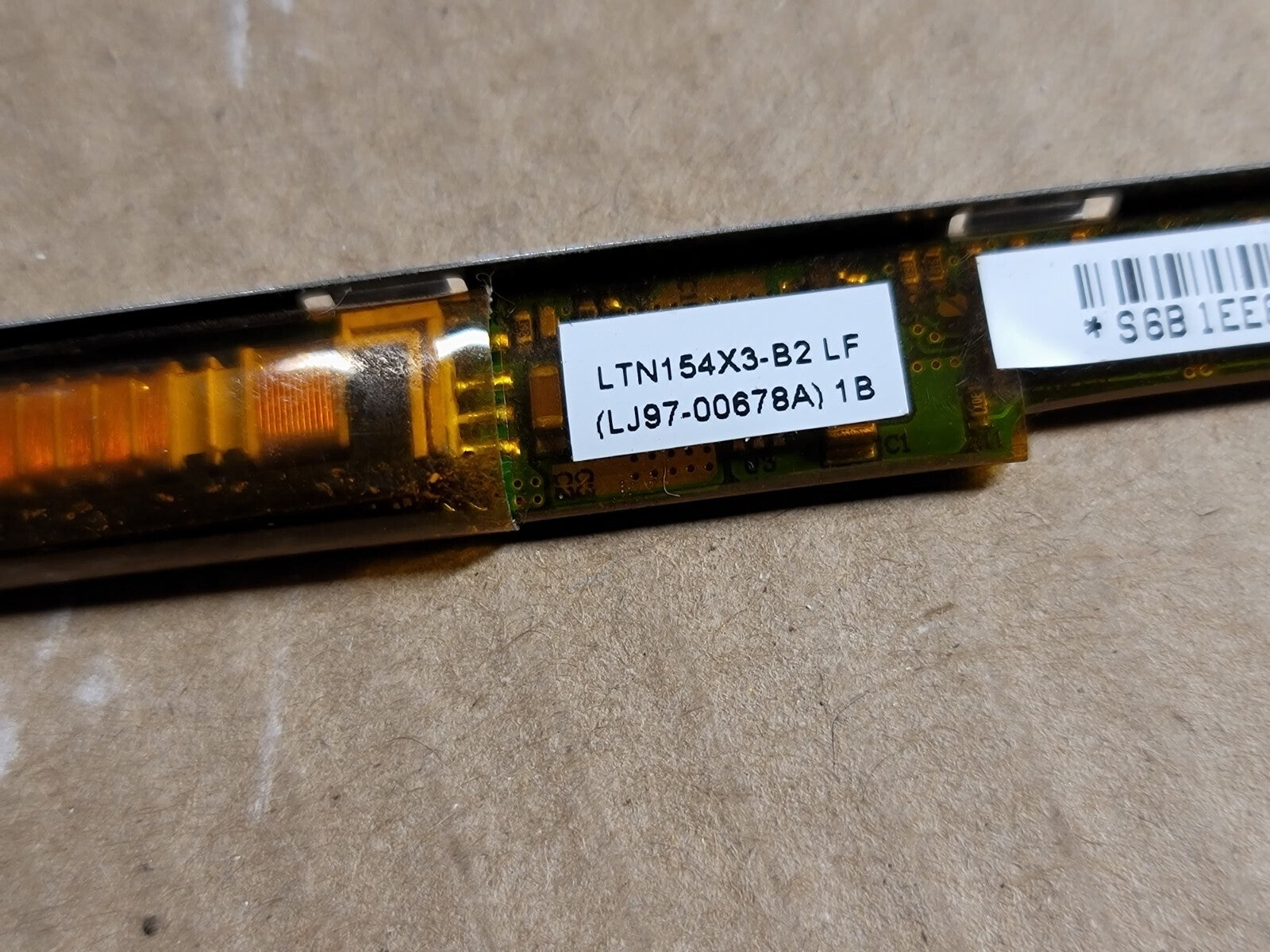 Sony Vaio VGN-S4Z PCG-6G2M Inverter LTN154X3-B2 LJ97-00678A#2184_10 HL3