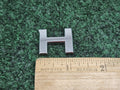 OEM "H" Chrome Individual Letter Lettering Emblem Badge Logo Nameplate 3D 7S7