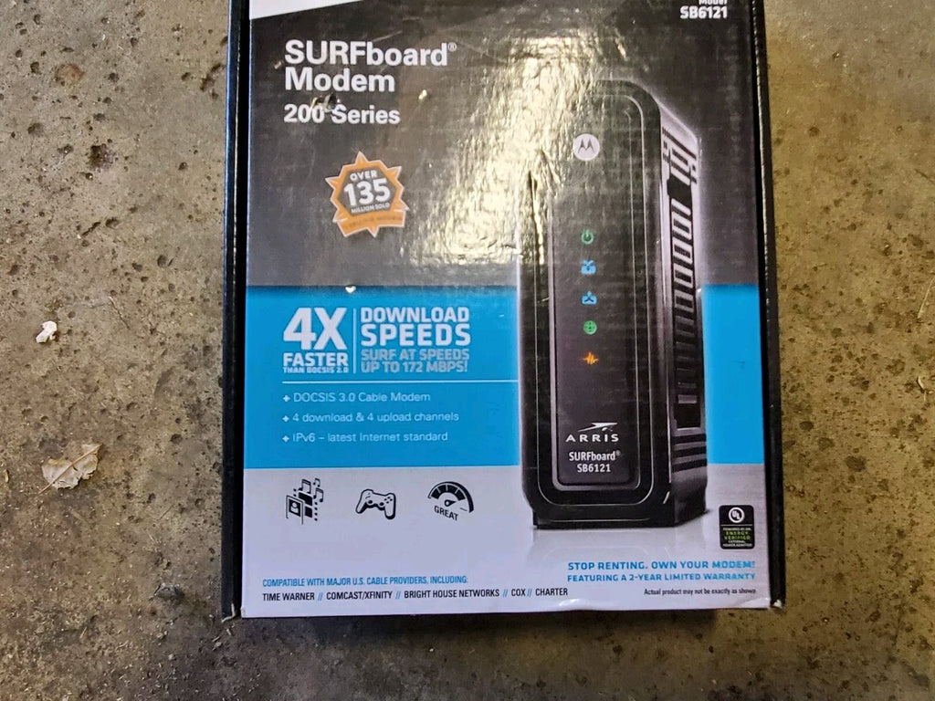 Arris SURFboard SB6121 DOCSIS 3.0 Cable Modem B3J