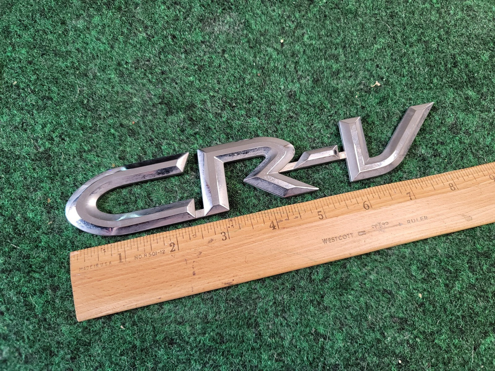 2002-2006 Honda CR-V Emblem Logo Letters Badge Trunk Gate Rear Chrome OEM 1M2