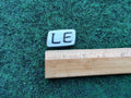 1997-2001 Toyota Camry LE Rear Trunk Lid Emblem Silver OEM 75443-33080 10L4