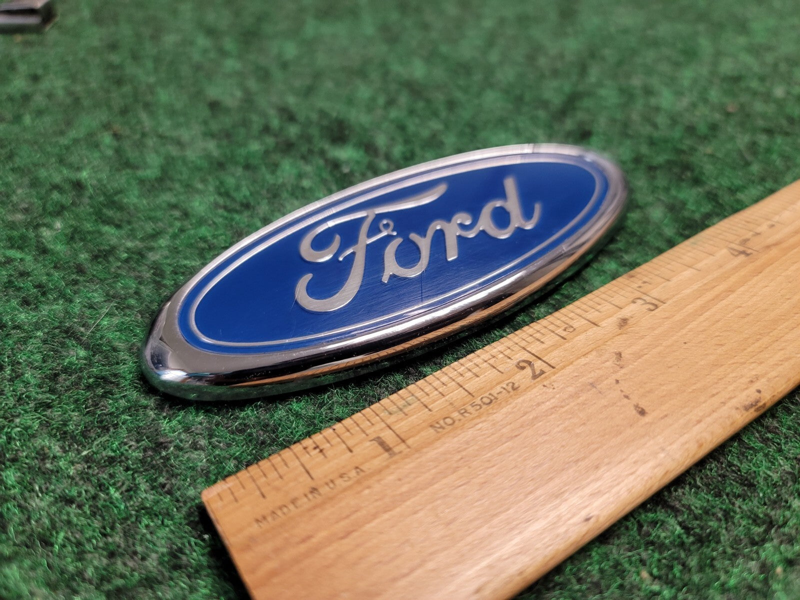 FORD REAR TRUNK LID EMBLEM LOGO BADGE E7CB-54442550-DA OEM 2M6