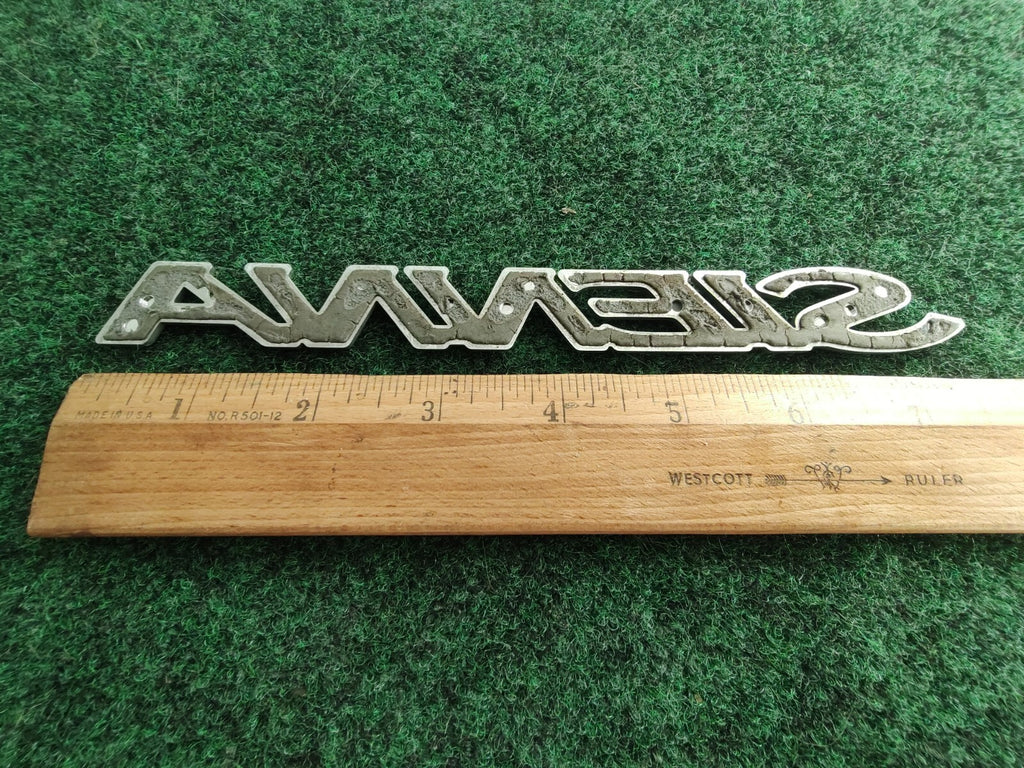 TOYOTA SIENNA  REAR LID GATE CHROME EMBLEM LOGO BADGE SIGN OEM Name Plate 5S5