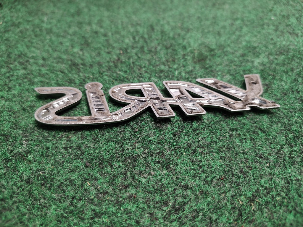 2006-2011 TOYOTA YARIS REAR EMBLEM LOGO BADGE SYMBOL CHROME LETTERS OEM 1S2