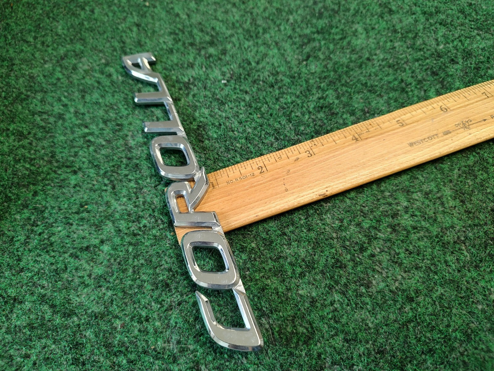 2003 2006 2007 2008 Toyota Corolla Rear Trunk Nameplate Emblem 75442-02070 4S7