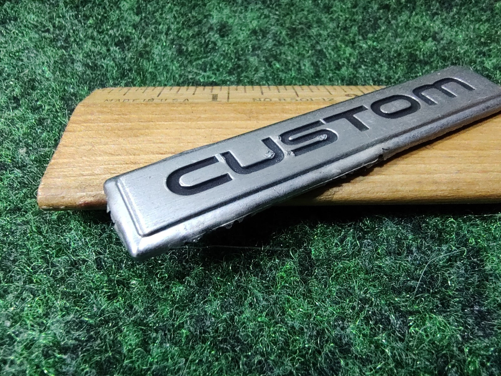 Buick Custom Machined Metal 2 5/8" Emblem Badge Logo Nameplate Name Plate 6S8