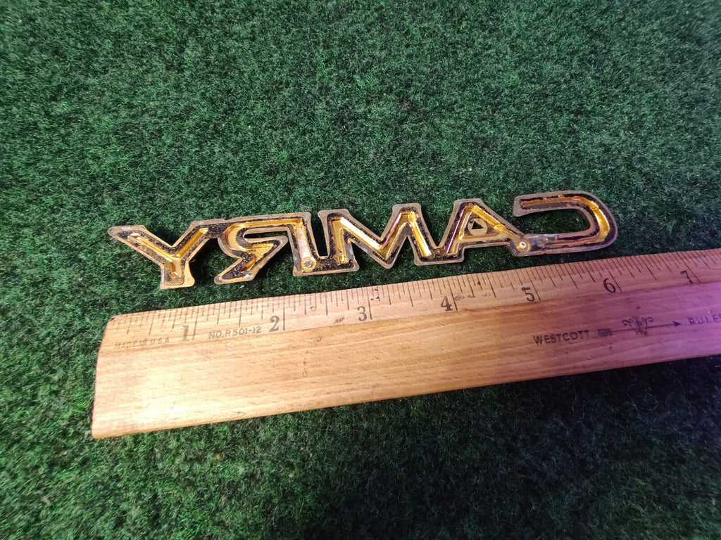 Toyota Camry Gold Trunk Emblem Badge Decal Logo OEM Genuine 75442-AA010 6S4