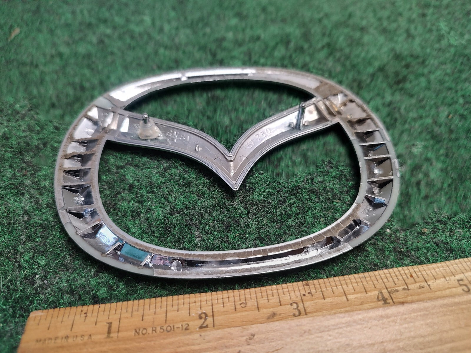 Mazda 3 2004-2009 Rear Trunk Emblem Genuine OEM BN8V-51-730 2S5