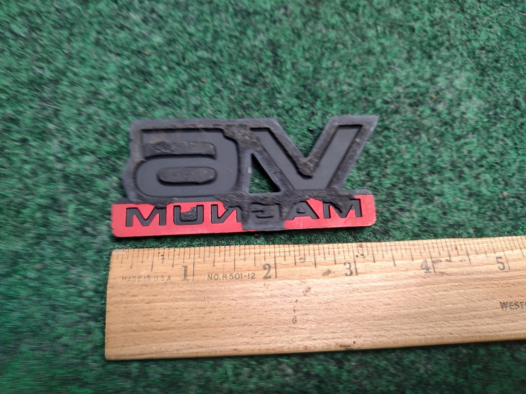 Dodge Ram V6 Magnum Badge Emblem OEM 1L4