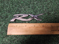 2005 - 2012 Mazda RX Trunk Front Grille Emblem Badge Nameplate Set OEM 3M3