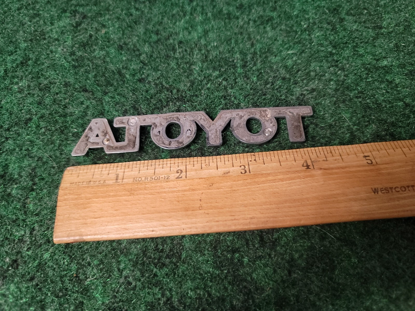 2002-2006 TOYOTA Camry Rear Trunk Lid Emblem Nameplate 4.25'' OEM 5S2