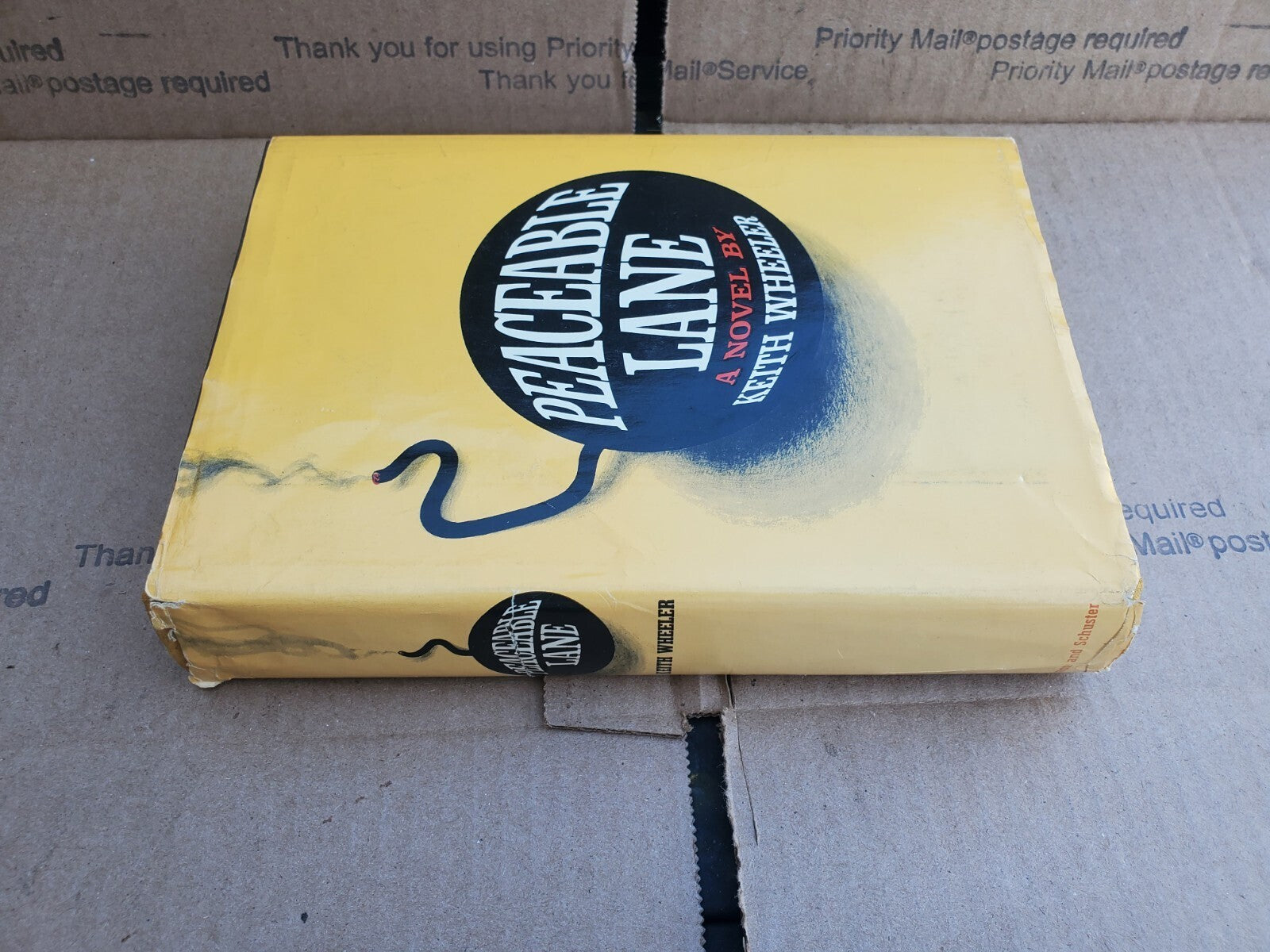 Peaceable Lane - Keith Wheeler First Edition, First Print (Dust Jacket, 1960) B8