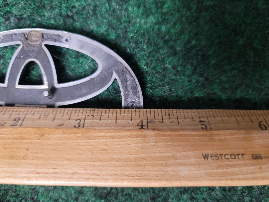 Toyota Chrome Emblem Logo Symbol Unknown Model 4" 6S9