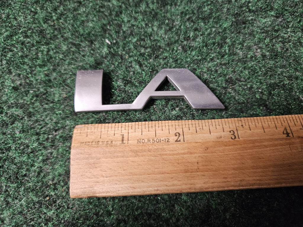 2002-2014 CADILLAC ESCALADE LA EMBLEM LOGO BADGE SIGN SYMBOL LETTERS OEM 3M3