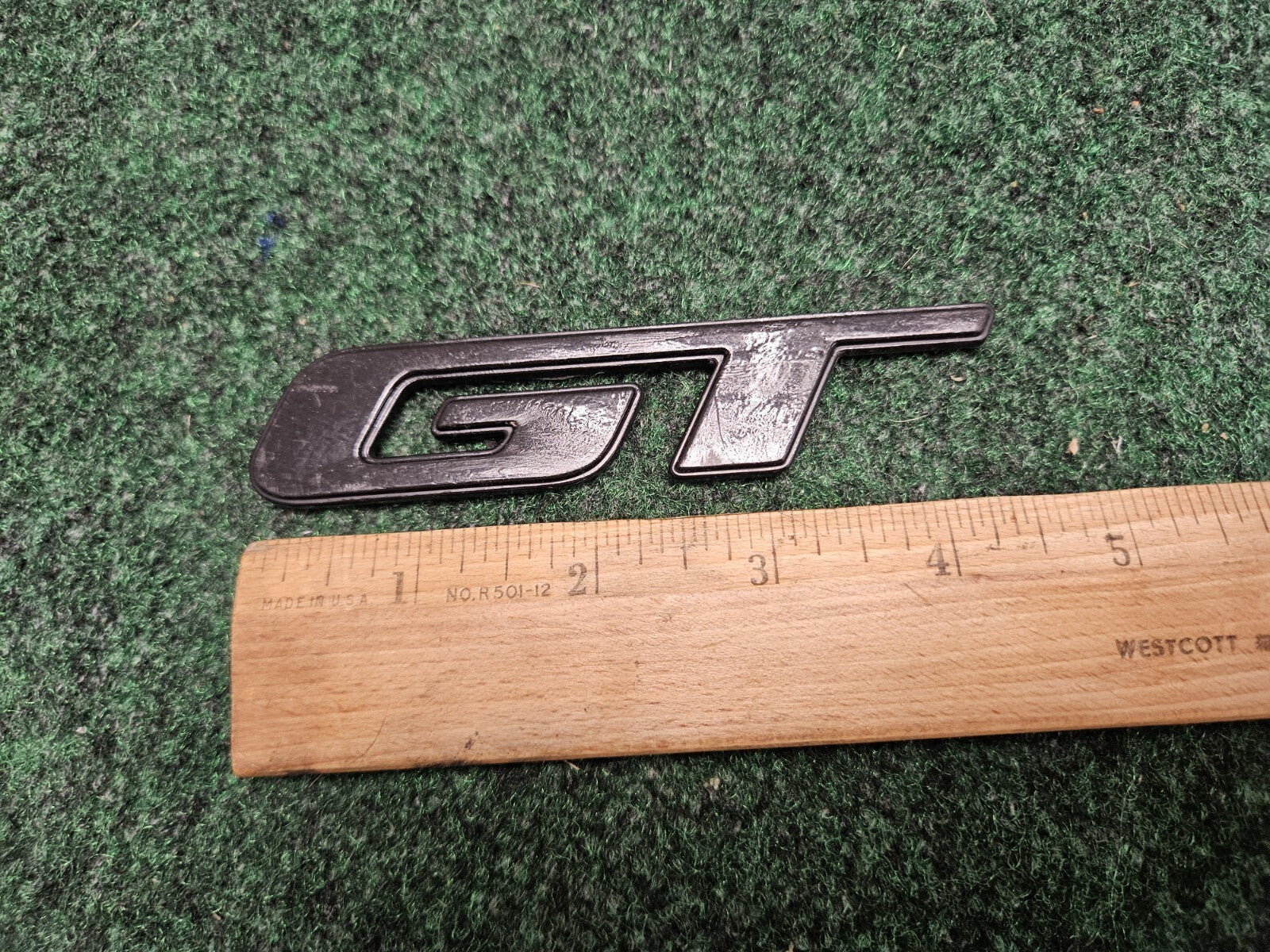 PONTIAC GRAND AM PRIX GT EMBLEM LOGO BADGE SIGN SYMBOL USED OEM 5M2
