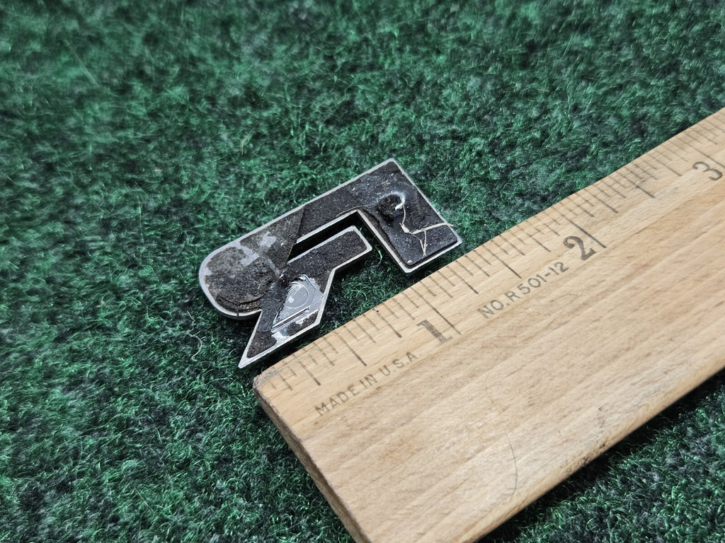 OEM "R" 3D Chrome Individual Letter Lettering Emblem Badge Logo Nameplate R 2S6
