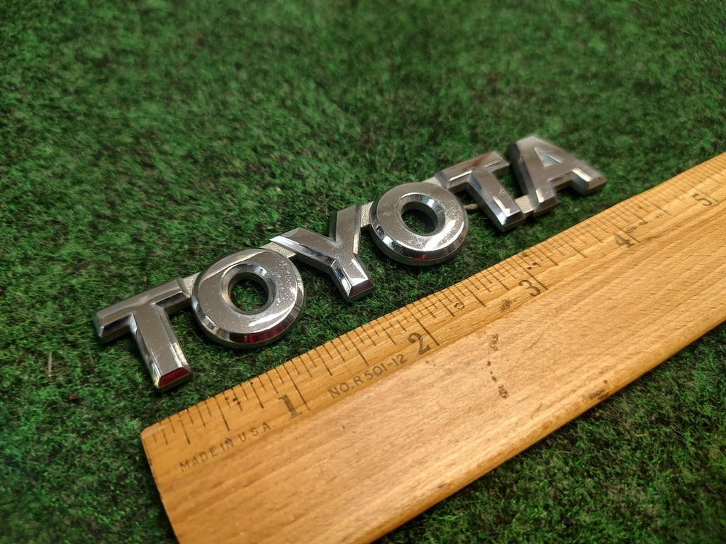 Toyota Corolla Camry Rear Trunk Script Emblem Badge Nameplate OEM 3S2
