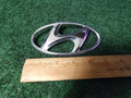 Hyundai Emblem Logo Symbol Badge Chrome OEM Nameplate Genuine Name Plate 5S8